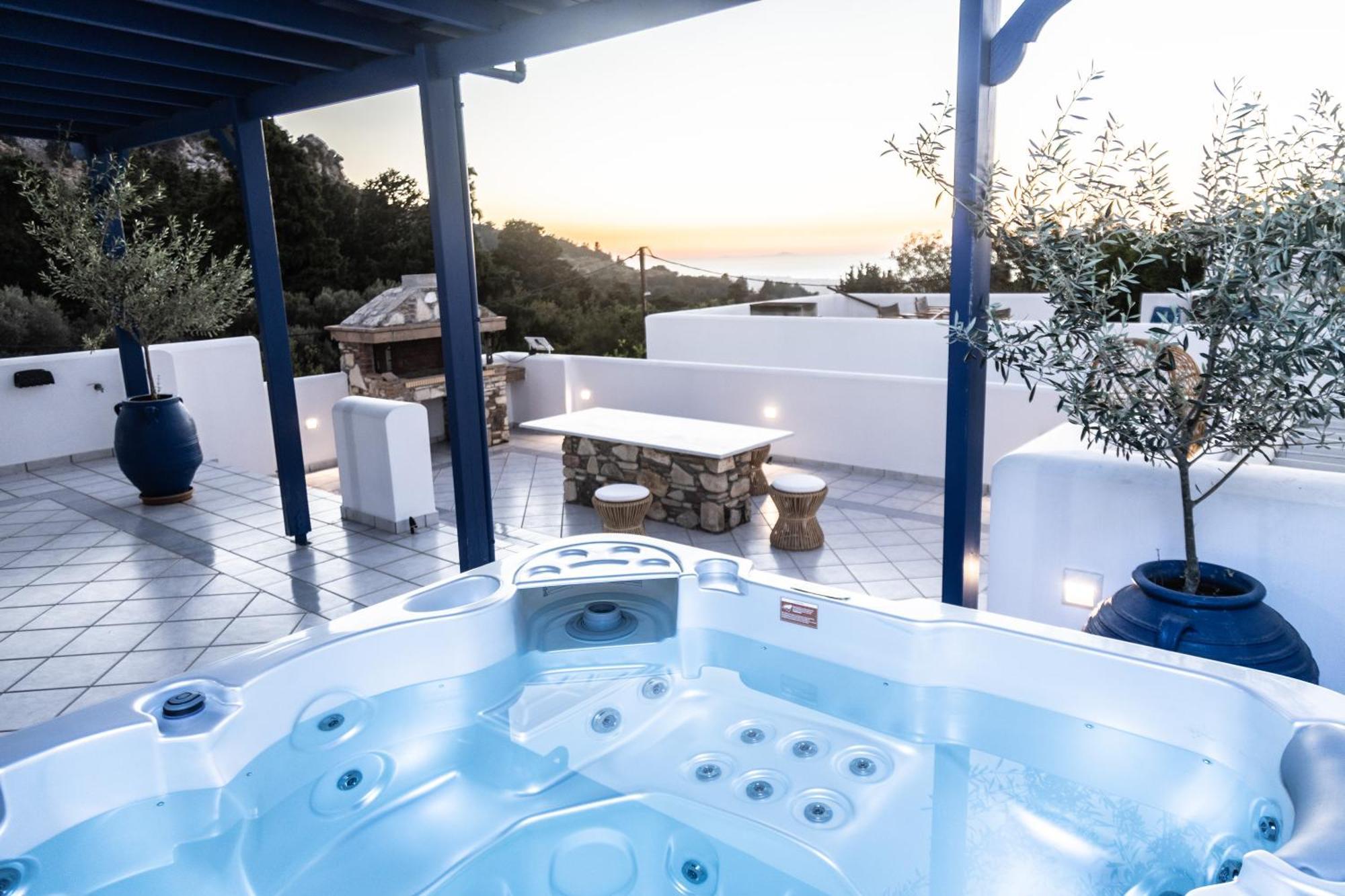فيلا Giannis & Maria Sunset House Lagoudi Zia المظهر الخارجي الصورة