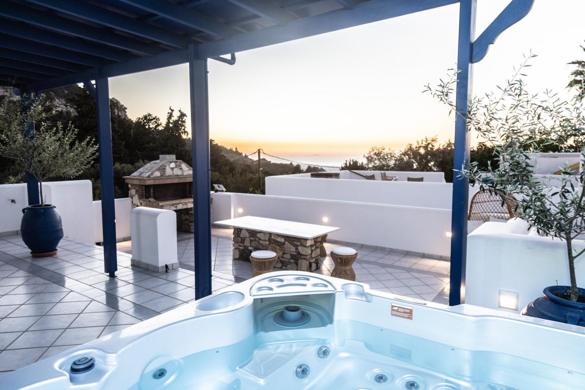 فيلا Giannis & Maria Sunset House Lagoudi Zia المظهر الخارجي الصورة