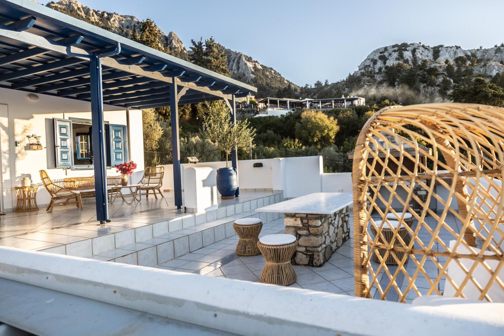 فيلا Giannis & Maria Sunset House Lagoudi Zia المظهر الخارجي الصورة